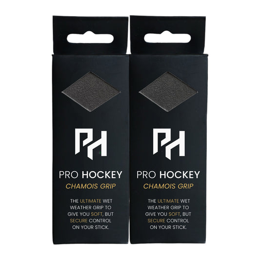 2 x ProHockey™ Chamois Grip (Grey)