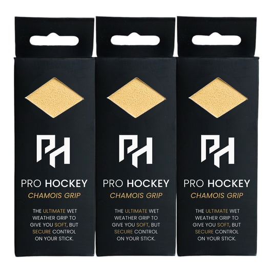 3 x ProHockey™ Chamois Grip (Yellow)